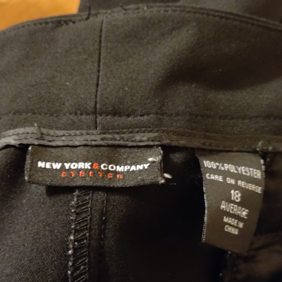 New York & Company Pants - New York & Company Black Stretch Trousers